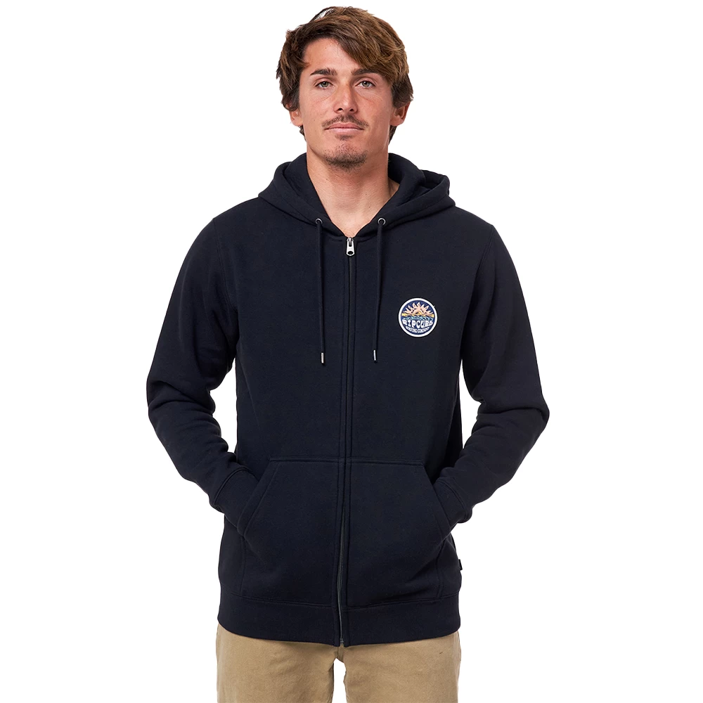 Rip Curl VESTE ZIP RIPCURL HORIZION NOIR – Image 3