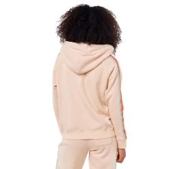 Rip Curl VESTE ZIP FEMME RIPCURL STRIPED RIB BLANC