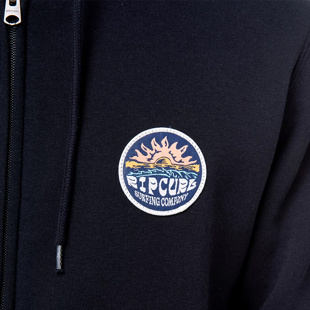 Rip Curl VESTE ZIP RIPCURL HORIZION NOIR – Image 2