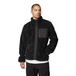 Veste Zippéee Polaire Sherpa Noir Mystic