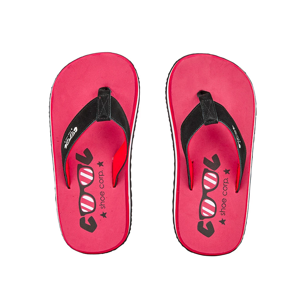 TONGS COOL SHOE ORIGINAL RIO NOIR/ROUGE – Image 2