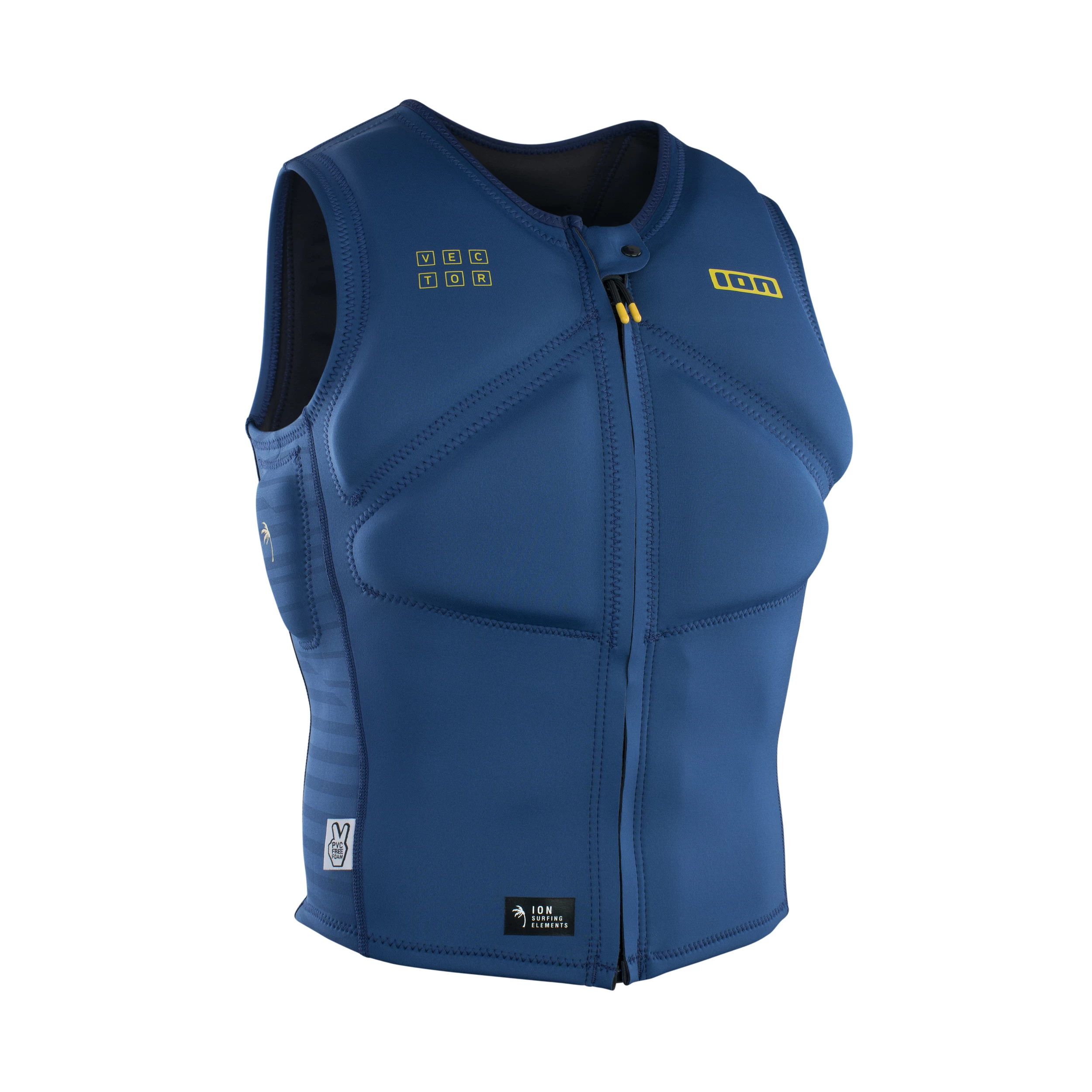 GILET IMPACT ION VECTOR CORE FRONTZIP BLEU – Image 2