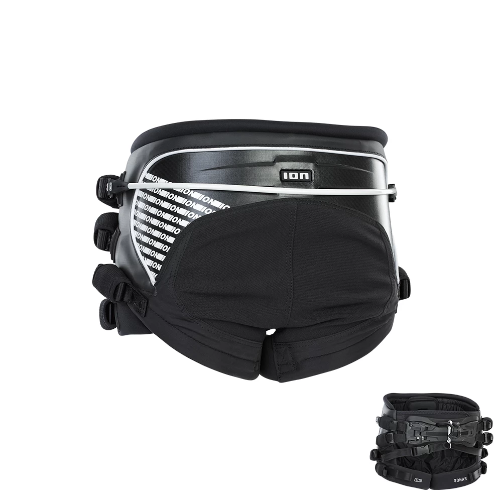 Harnais Kitesurf Ion Sonar 2023 Noir
