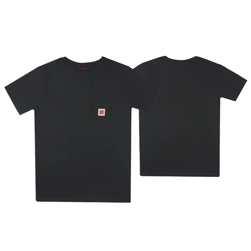T-SHIRT MANERA POCKET ANTHRACITE
