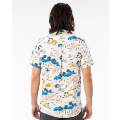 Rip Curl CHEMISE RIPCURL HAWAIIAN MANCHES COURTES BEIGE