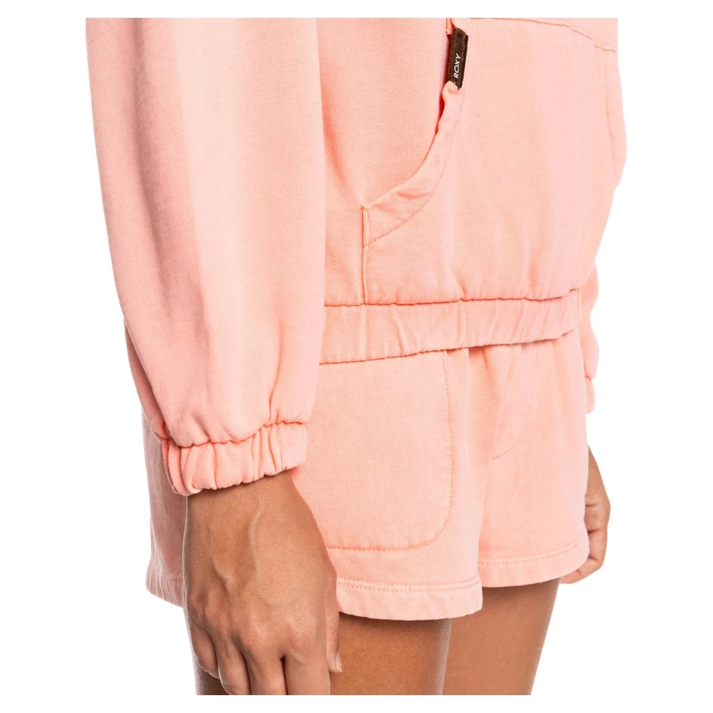 Sweat Locals Only Demi-zip Corail Roxy – Image 3