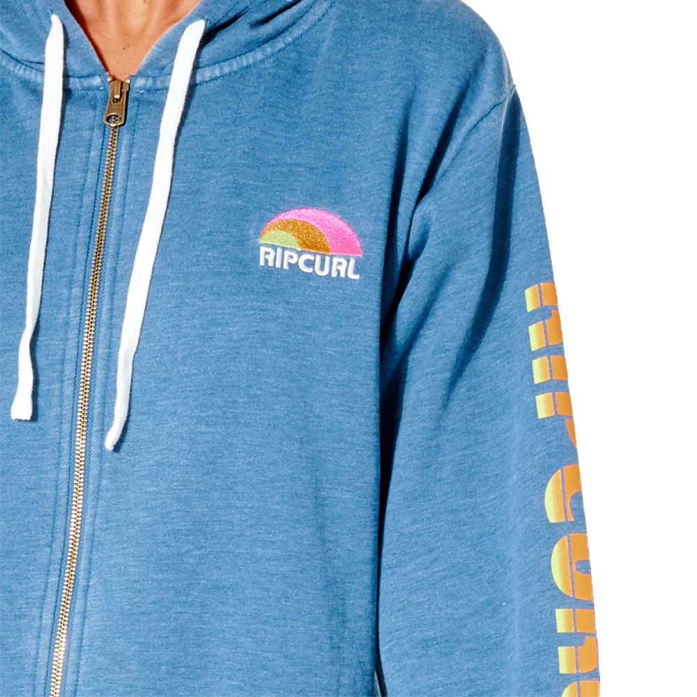 Veste Zip Shapers Wave Bleu Femme Rip Curl – Image 4