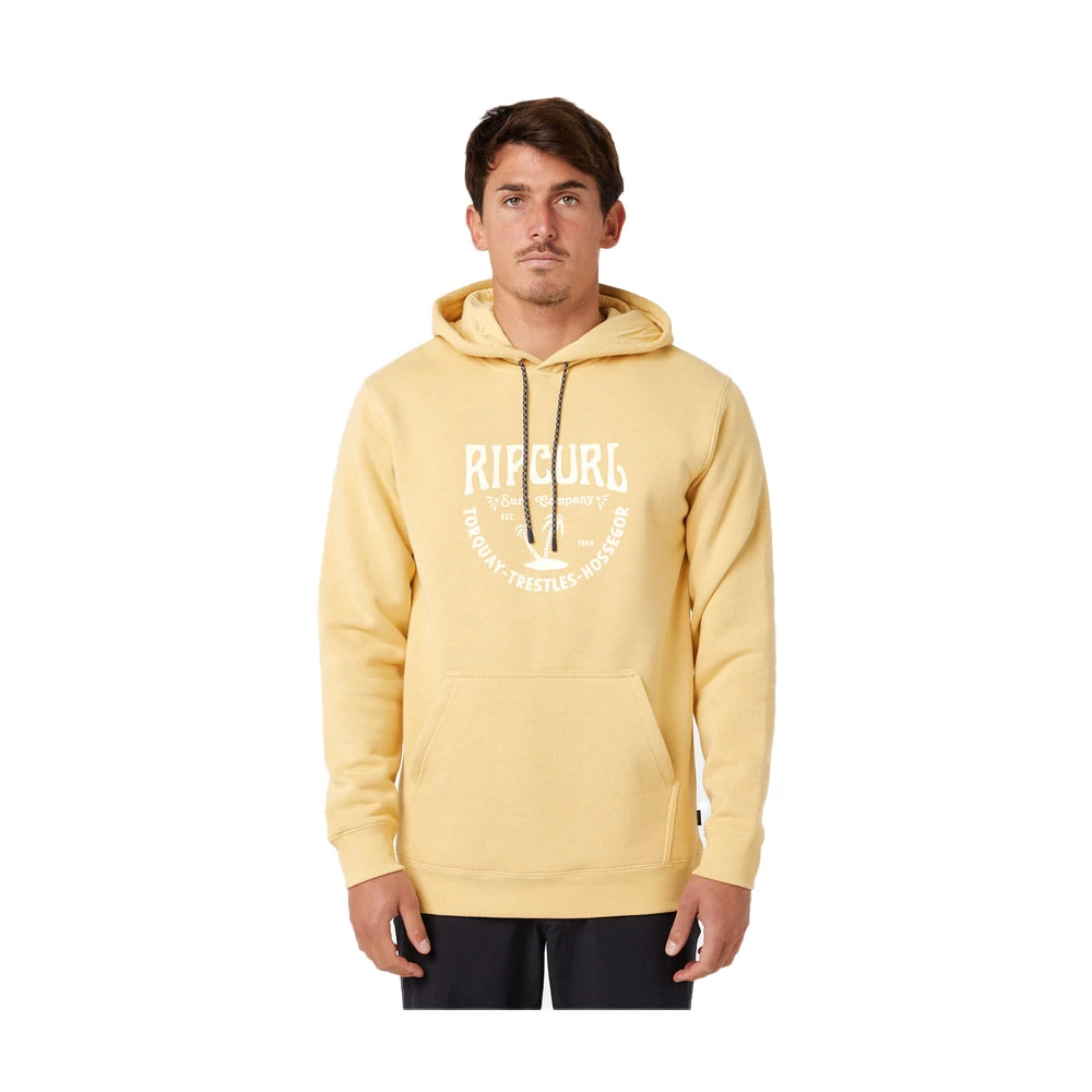Rip Curl SWEAT À CAPUCHE RIPCURL LES ESTA JAUNE – Image 4
