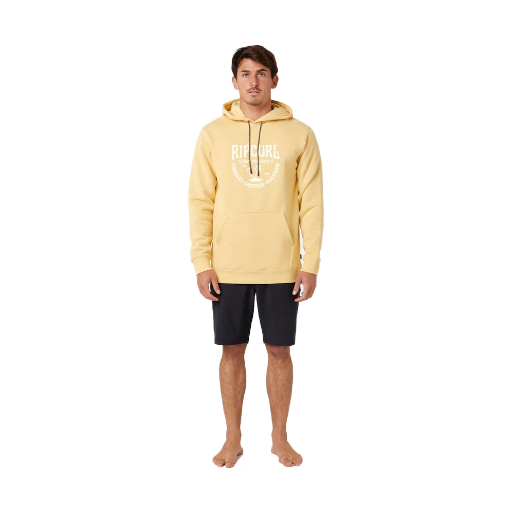 Rip Curl SWEAT À CAPUCHE RIPCURL LES ESTA JAUNE