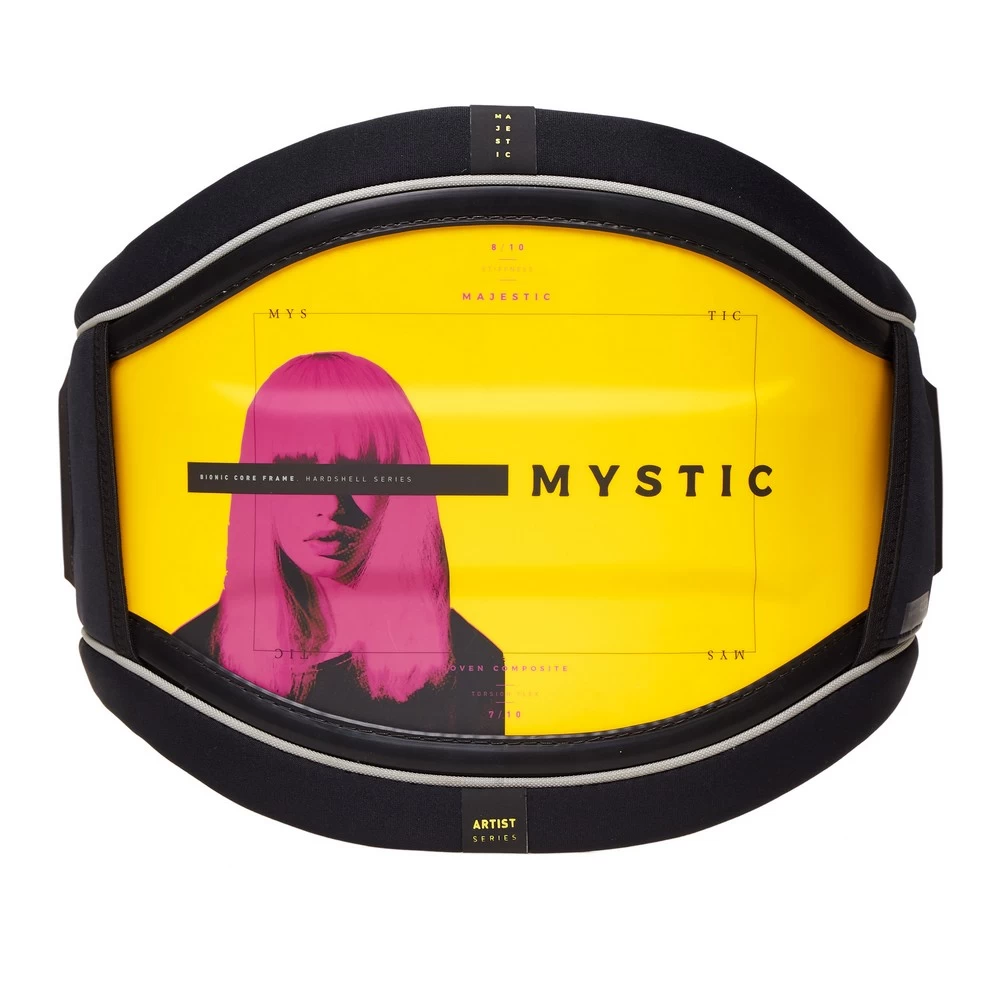 Harnais Kitesurf Mystic Majestic 2023 Jaune