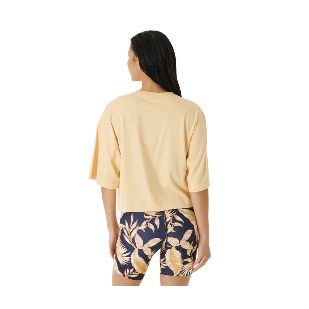 Rip Curl T-SHIRT FEMME RIPCURL SEACELL CROP HERITAGE BLUSH – Image 2