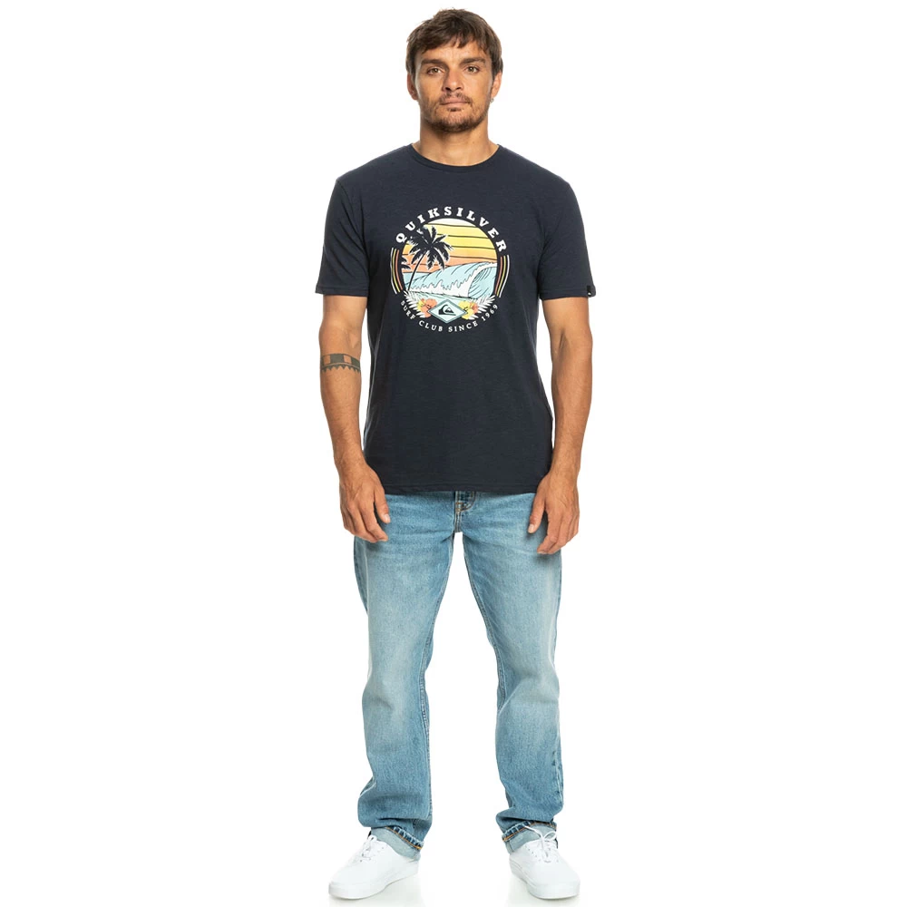 T-SHIRT QUIKSILVER SURF CLUB II NAVY – Image 3