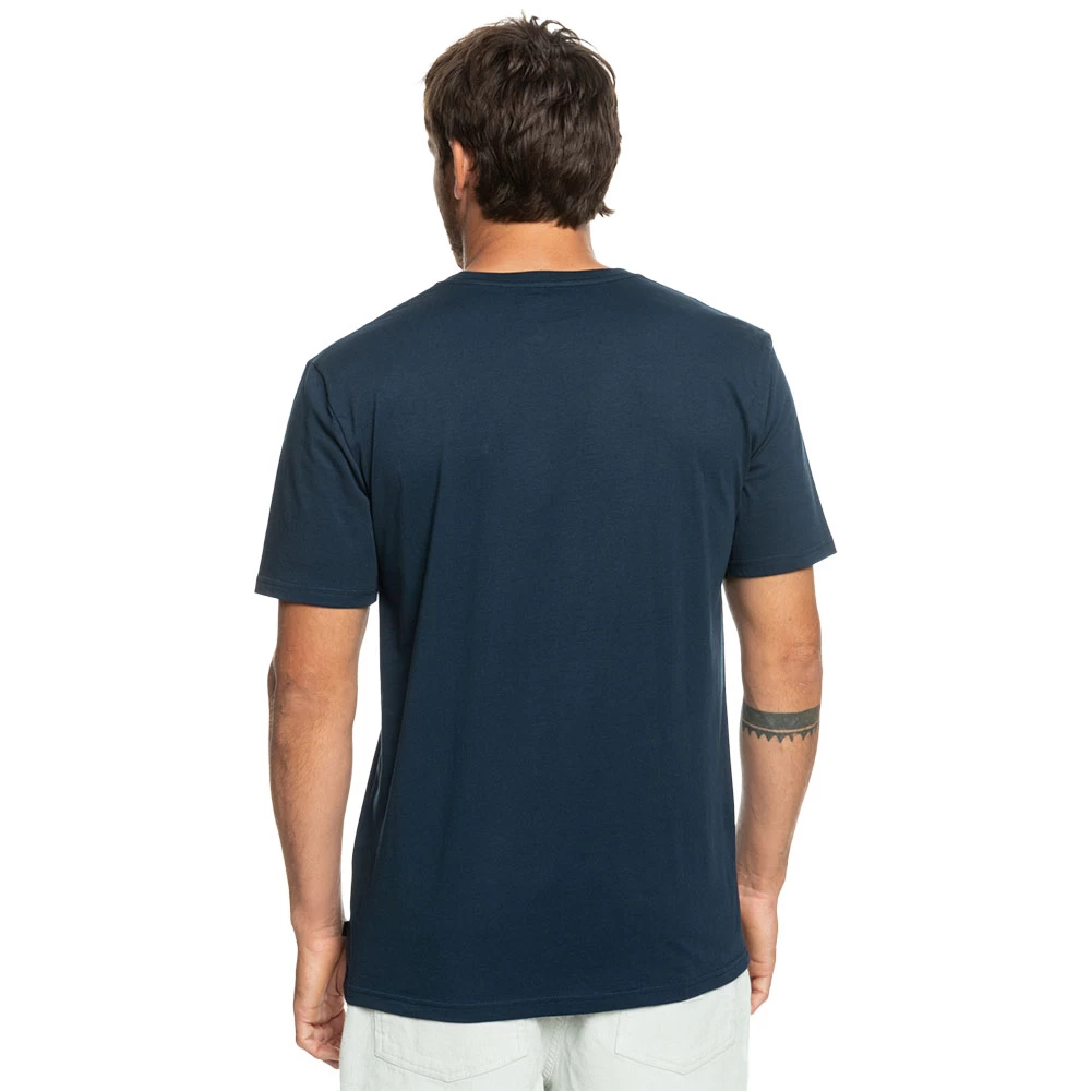 T-SHIRT QUIKSILVER SURFADELICA STRIPE NAVY – Image 4