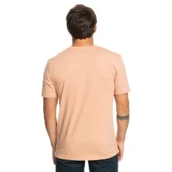 T-SHIRT QUIKSILVER MIXED SIGNALS CORAIL