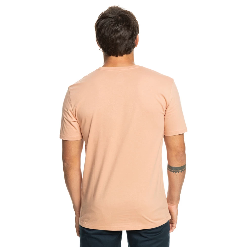 T-SHIRT QUIKSILVER MIXED SIGNALS CORAIL