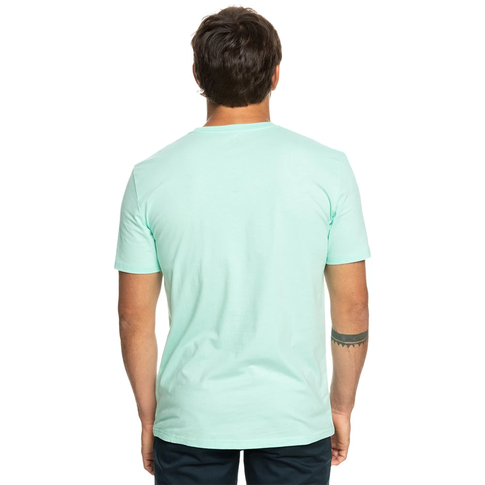 T-SHIRT QUIKSILVER MIXED SIGNALS BLEU CIEL – Image 2