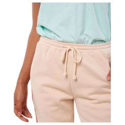 Rip Curl PANTALON FEMME RIPCURL STRIPED TRACKPANT BLANC