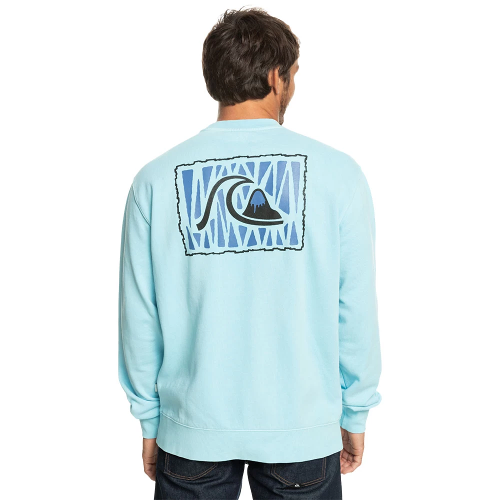 SWEAT QUIKSILVER NEON SLAB BLEU CIEL – Image 3