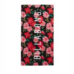 SERVIETTE DE PLAGE BILLABONG LIE DOWN NOIR/ROSE
