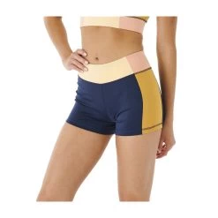 Rip Curl SHORT FEMME RIPCURL MIRAGE ALOE BOOTY BLEU MARINE