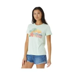 Rip Curl T-SHIRT FEMME RIPCURL LOW TIDE STANDARD MENTHE