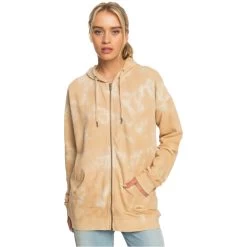PULL ZIPPÉ ROXY FOOLS GOLD BEIGE