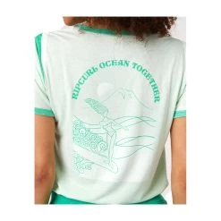 Rip Curl T-SHIRT FEMME RIPCURL RINGER MENTHE
